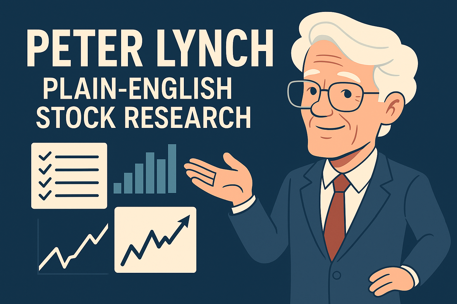 Illustration: AI-assisted stock research dashboard